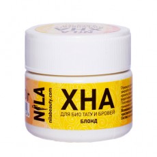 Хна Nila гипоаллергенная  для бровей и биотату блонд 10 гр